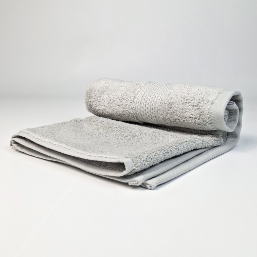 Ręcznik polski Gruby bawełniany- szary 70x140 egipt/ 600gsm!, rulon z skosu